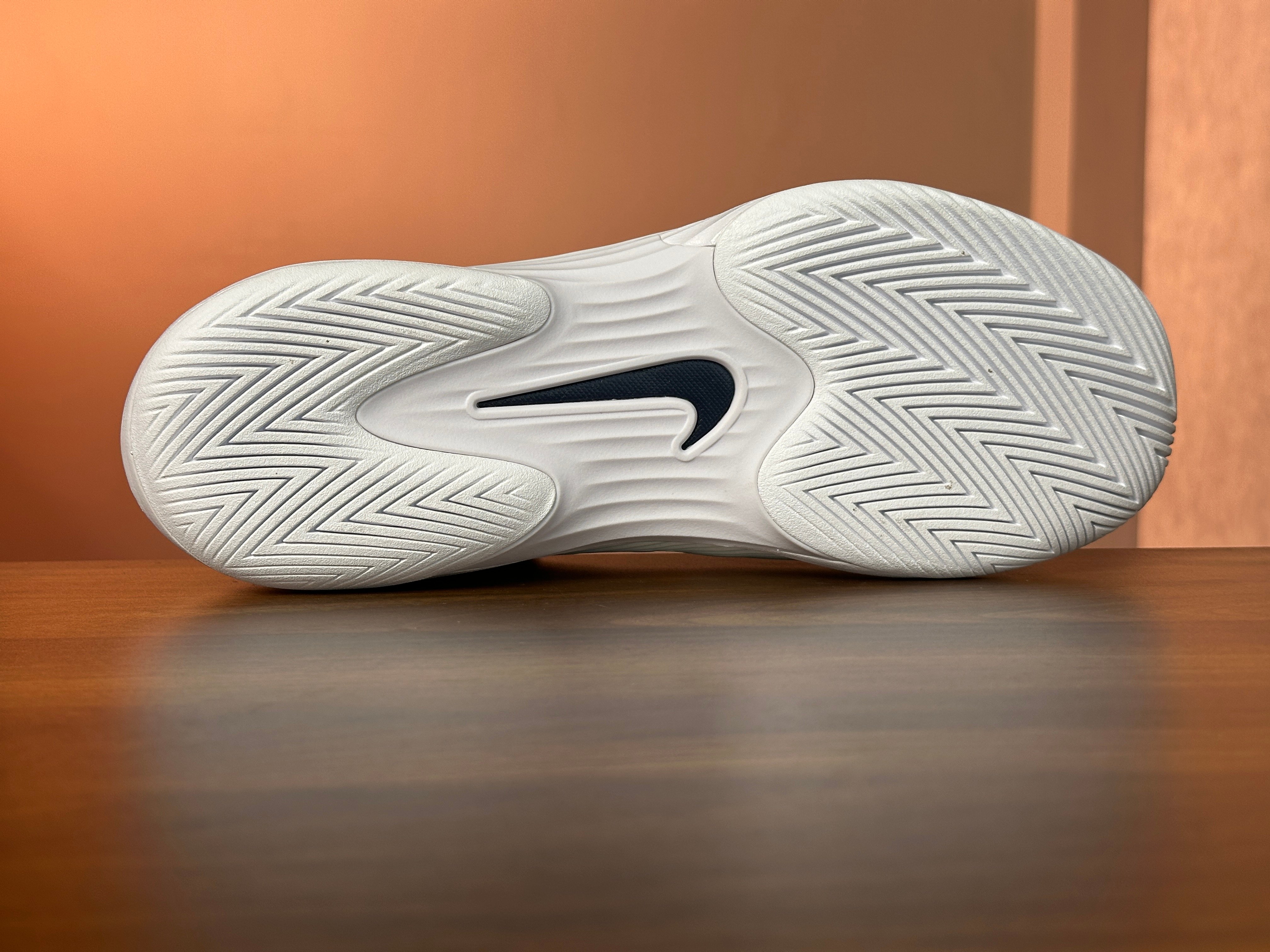 Giày Pickleball Nike Court Air Zoom Vapor 12 HC IB7168-100 Chính Hãng – Trắng Đen - Tốc Độ Cao, Êm Ái, Bám Sân Ổn Định